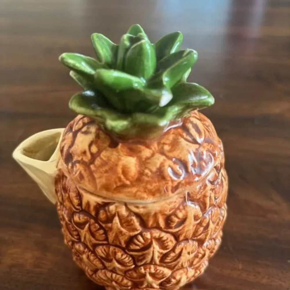 Vintage 1983 Otagiri Japan Ceramic Pineapple Creamer